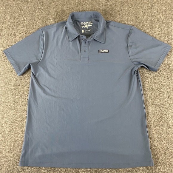 Black Rifle Coffee Company Other - Black Rifle Coffee Company BRCC Men's Medium Gray Performance Polo Shirt